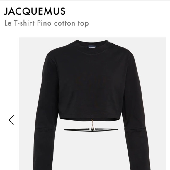 Jacquemus- le t-shirt Pino - Picture 1 of 16